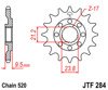 Zębatka przednia JTF284,13