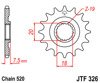 Zębatka przednia JTF326.13