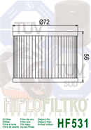 Filtr oleju Hiflofiltro HF531