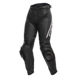 Spodnie Dainese Delta 3 Lady czarne skórzane
