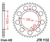 Zębatka tylna JTR1132.53