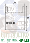 Filtr oleju Hiflofiltro HF148