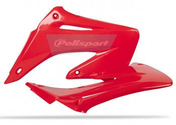 Osłona chłodnicy Polisport Honda CR125/250(02-04) czerwona