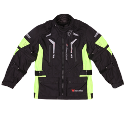 Kurtka Modeka X-Road Kids czarna-fluo