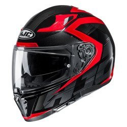 Kask HJC I70 Astro Czarno czerwony