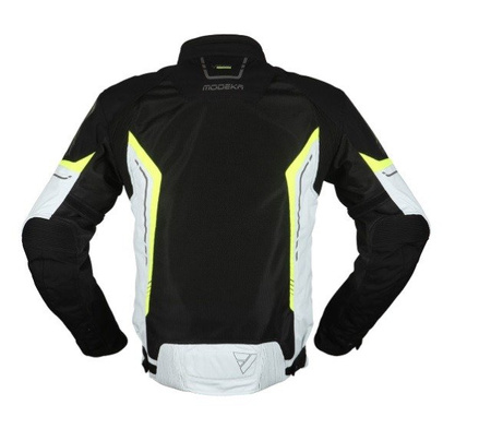 Kurtka Modeka Khao Air czarno popielata fluo