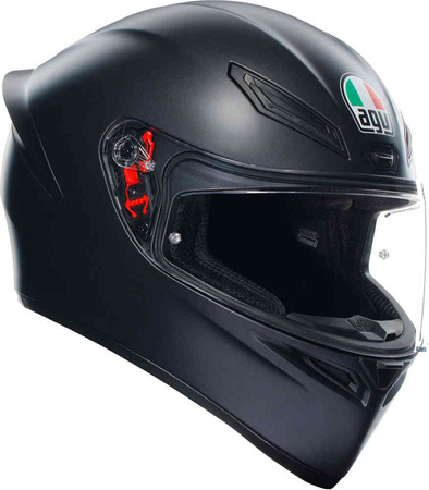 Kask AGV 1 S czarny mat