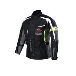 Kurtka Modeka El Chango Kids czarna-fluo