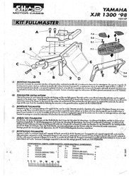 Stelaż kufra centralnego SHAD FULLMASTER Yamaha XJR1300 (98-01)