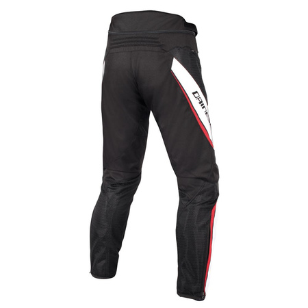 Spodnie Dainese Drake Air D-Dry czarno biało czerwone