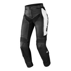 Spodnie Shima Miura Lady czarno białe skórzane damskie