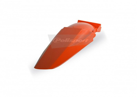 Błotnik tył Polisport  KTM 2TSX/EXC(98-09)4T 525SX pomarańczowy