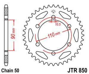 Zębatka tylna JTR850,33