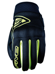 Rękawice Five Globe czarne fluo