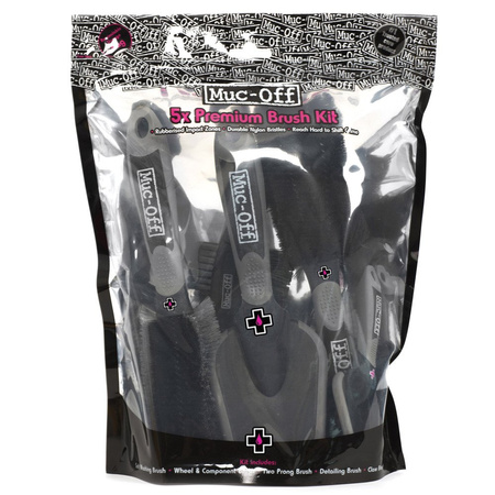 Muc-Off Zestaw 5 szczotek do czyszczenia motocykla