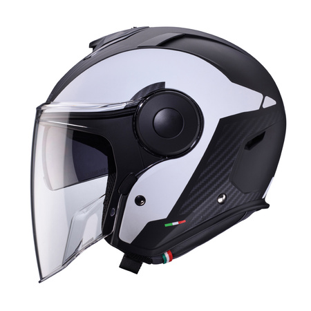 Kask Caberg Soho Milano czarny mat -biały
