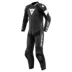 Kombinezon Dainese Tosa jednoczęściowy czarno biały perforowany