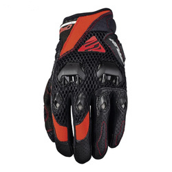 Rękawice Five Stunt Evo Airflow czarno czerwone