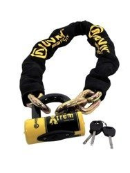 Łańcuch Auvray zestaw z kłódką Xtrem Mini dł.140