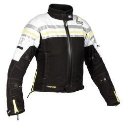 Kurtka Rukka Vilma czarno biała fluo