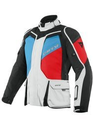 Kurtka Dainese D-Explorer 2 Gore-Tex popielato niebiesko  czerwona