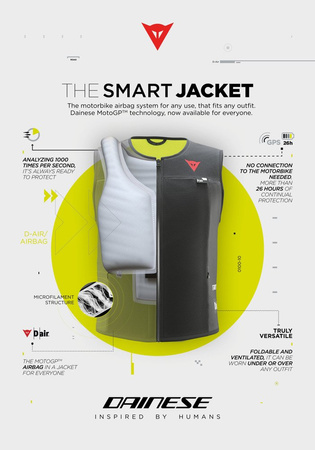 Kamizelka Dainese D-Air Smart Jacket Lady