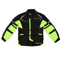 Kurtka Modeka Tourex II Kids czarna fluo