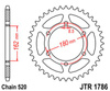 Zębatka tylna JTR1786.52
