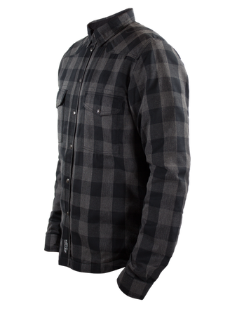 Koszula John Doe czarno-szara