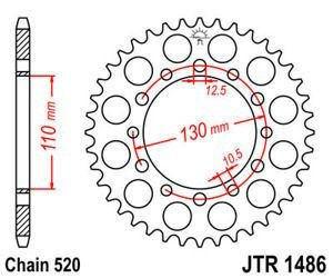 Zębatka tylna JTR1486,40