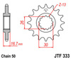 Zębatka przednia JTF333.15