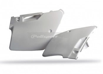 Osłona kanapy Polisport Kawasaki  KX125/250 (94-98) biały