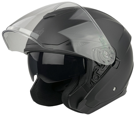 Kask NAXA S30 czarny mat