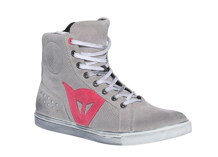 Buty Dainese Street Biker Air Lady szaro różowe