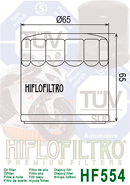 Filtr oleju Hiflofiltro HF554