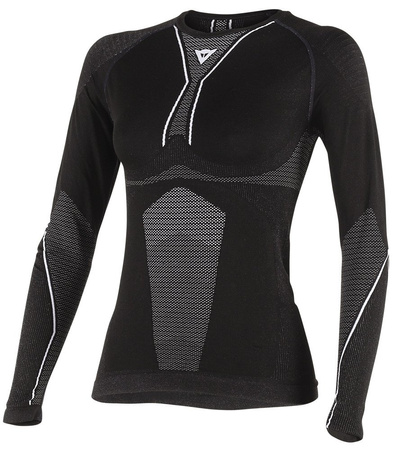 Koszulka Dainese D-Core Dry Tee LS Lady czarno biała