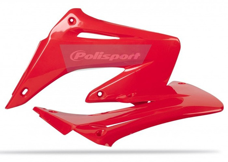 Osłona chłodnicy Polisport Honda CR125/250(02-04) czerwona