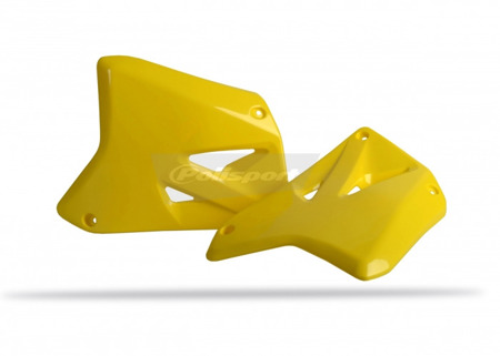 Osłona chłodnicy Polisport  Suzuki  RM125/250/01 żółty