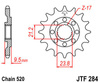 Zębatka przednia JTF284,13