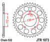 Zębatka tylna JTR1873.48