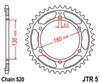 Zębatka tylna JTR5.43